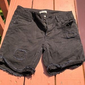 black shorts size 16.